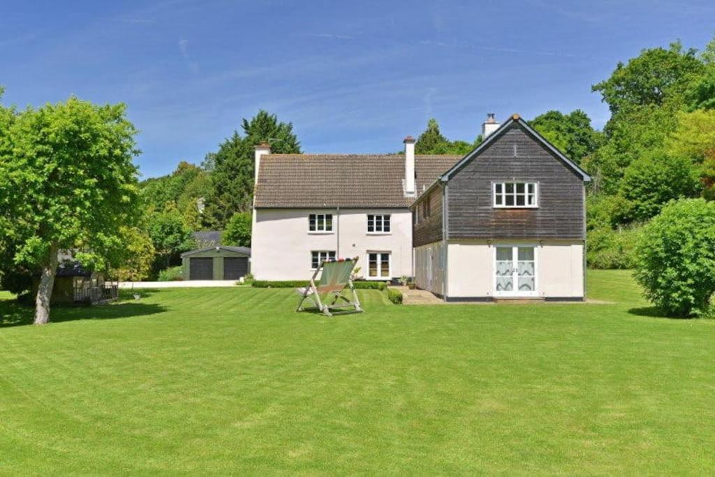 Osbornes Holiday House Near Exeter With Swimming Pool Екстер'єр фото